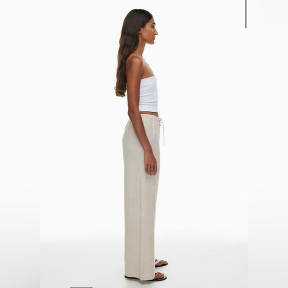 Aritzia Wilfred Lodge Linen Pant in Natural Ecru - Limited Edition Sold Out - Picture 4 of 15